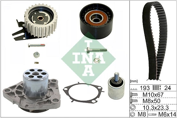 Water Pump & Timing Belt Kit